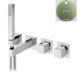 Bruma Adamastor Bateria wannowo-natryskowa podtynkowa z zestawem prysznicowym Sunrise 3014701SR