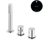 Bruma Avalon Bateria natryskowa nablatowa 3-otworowa Night Sky 1895001NS