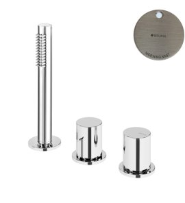 Bruma Avalon Bateria natryskowa nablatowa 3-otworowa Morning Mist 1895001MM