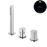 Bruma Avalon Bateria natryskowa nablatowa 3-otworowa Night Sky 1893000NS