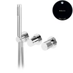 Bruma Avalon Bateria natryskowa podtynkowa ze słuchawką prysznicową Night Sky 1893110NS