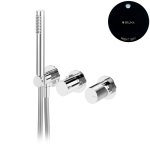 Bruma Avalon Bateria natryskowa podtynkowa ze słuchawką prysznicową Night Sky 1893111NS