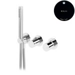 Bruma Avalon Bateria natryskowa podtynkowa ze słuchawką prysznicową Night Sky 1891101NS