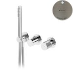 Bruma Avalon Bateria natryskowa podtynkowa ze słuchawką prysznicową Morning Mist 1893112MM