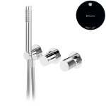 Bruma Avalon Bateria natryskowa podtynkowa ze słuchawką prysznicową Night Sky 1893113NS