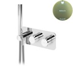 Bruma Avalon Bateria natryskowa termostatyczna podtynkowa z 2-wylotami Sunrise 1842001SR