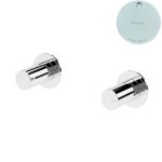 Bruma Avalon Mieszacz podtynkowy 2-otworowy Pure White 1899501PW