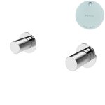 Bruma Avalon Mieszacz podtynkowy 2-otworowy Pure White 1893103PW