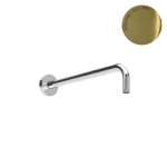 Bruma BlueR Ramię prysznicowe ścienne 340 mm Gold PVD 1456203PO