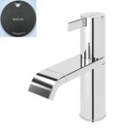 Bruma Breeze Bateria bidetowa jednootworowa z korkiem Click-Clack Gunmetal 1681002MG