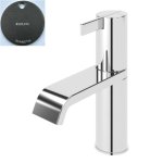 Bruma Breeze Bateria umywalkowa jednootworowa z korkiem Click-Clack Gunmetal 1680001MG