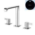 Bruma Breeze Bateria umywalkowa 3-otworowa bez korka Night Sky 1682501NS