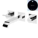 Bruma Breeze Bateria umywalkowa podtynkowa bez korka 3-otworowa Night Sky 1682401NS