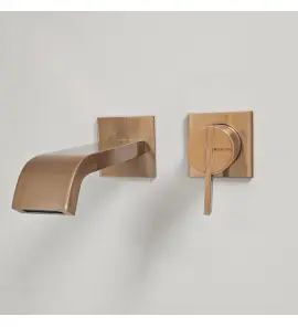    Bruma Breeze Bateria umywalkowa podtynkowa 17 cm bez korka Sunset 1688901SS WYPRZEDAŻ EKSPOZYCJI!!