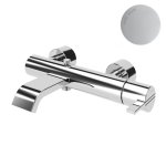 Bruma Breeze Bateria wannowo-natryskowa ścienna Pure White 1680301PW