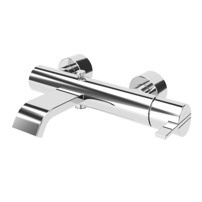 Bruma Breeze Bateria wannowo-natryskowa ścienna Chrom 1680301CR
