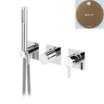 Bruma Breeze Bateria wannowo-natryskowa podtynkowa Sunset 1682001SS