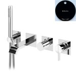 Bruma Breeze Bateria wannowo-natryskowa podtynkowa z wylewką Night Sky 1684701NS