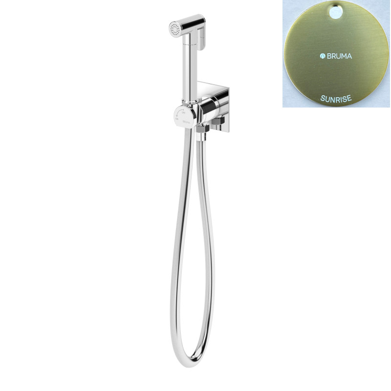 Bruma Breeze Bidetka z zaworem otwierającym/słuchawką Sunrise 1451105SR