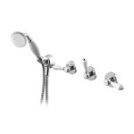 Bruma Classico Bateria natryskowa podtynkowa ze słuchawką Chrom 1801701CR