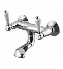 Bruma Classico Bateria wannowa ścienna Chrom 1187500CR