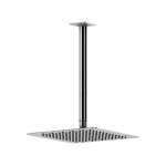 Bruma Quadra Deszczownica 300x300 mm z ramieniem sufitowym Chrom 1455333CR