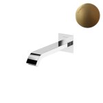 Bruma EdgeQ Wylewka umywalkowa ścienna 150 mm Sunrise 1569431SR