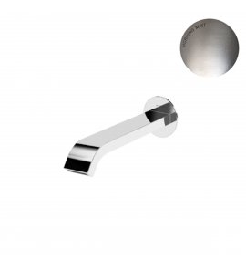 Bruma EdgeR Wylewka umywalkowa ścienna 150 mm Morning Mist 1569432MM