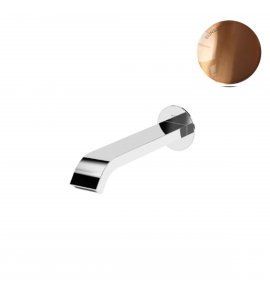 Bruma EdgeR Wylewka umywalkowa ścienna 150 mm Sunset 1569432SS