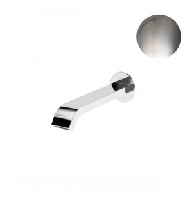 Bruma EdgeR Wylewka umywalkowa ścienna 205 mm Morning Mist 1569427MM