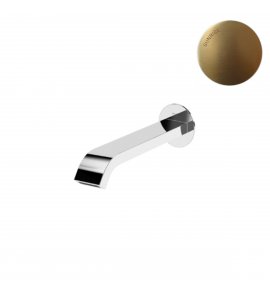 Bruma EdgeR Wylewka umywalkowa ścienna 205 mm Sunrise 1569427SR