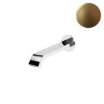 Bruma EdgeR Wylewka umywalkowa ścienna 205 mm Sunrise 1569427SR