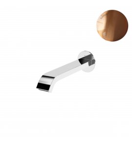 Bruma EdgeR Wylewka umywalkowa ścienna 205 mm Sunset 1569427SS