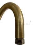       Bruma Elite Ramię prysznicowe ścienne 390 mm Old brass 1456205LE WIELKA WYPRZEDAŻ!! W MAGAZYNIE !!!