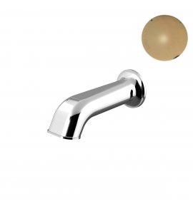 Bruma Elite Wylewka wannowa ścienna Gold 24kt 1456409OR