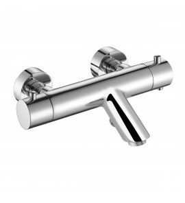 Bruma Elo Bateria wannowo-natryskowa termostatyczna ścienna Chrom 1380801CR