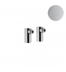 Bruma Elo Kolumny montażowe do baterii Pure White 1456117PW