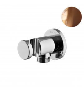 Bruma Elo Przyłącze kątowe z uchwytem do słuchawki prysznicowej Sunset 1455902SS