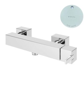 Bruma Escudo 2 Bateria prysznicowa naścienna Pure White 1020401PW