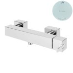 Bruma Escudo 2 Bateria prysznicowa naścienna Pure White 1020401PW