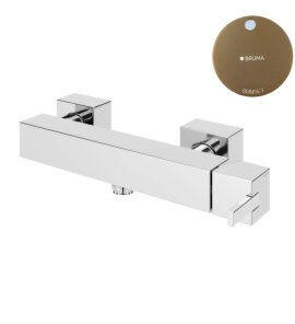 Bruma Escudo 2 Bateria prysznicowa naścienna Sunset 1020401SS