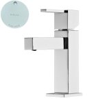 Bruma Escudo 2 Bateria umywalkowa średnia jednootworowa bez korka Pure White 1020101PW