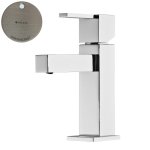 Bruma Escudo 2 Bateria umywalkowa średnia jednootworowa bez korka Morning Mist 1020101MM