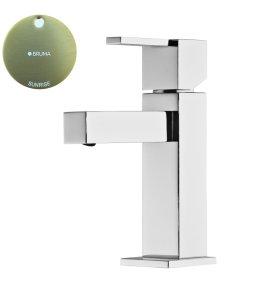 Bruma Escudo 2 Bateria umywalkowa średnia jednootworowa bez korka Sunrise 1020101SR