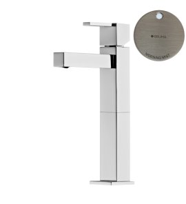 Bruma Escudo 2 Bateria umywalkowa wysoka jednootworowa bez korka Morning Mist 1022101MM