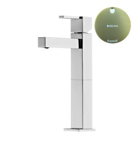 Bruma Escudo 2 Bateria umywalkowa wysoka jednootworowa bez korka Sunrise 1022101SR