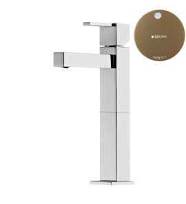 Bruma Escudo 2 Bateria umywalkowa wysoka jednootworowa bez korka Sunset 1022101SS