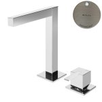 Bruma Escudo 2 Bateria umywalkowa 2-otworowa bez korka Morning Mist 1020003MM