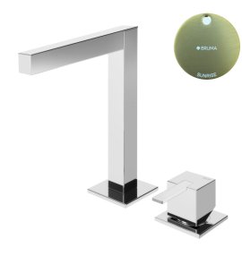 Bruma Escudo 2 Bateria umywalkowa 2-otworowa bez korka Sunrise 1020003SR