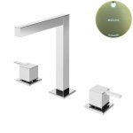 Bruma Escudo 2 Bateria umywalkowa 3-otworowa bez korka Sunrise 1022501SR